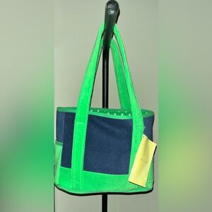 Quacker Factory terry cloth tote bag.